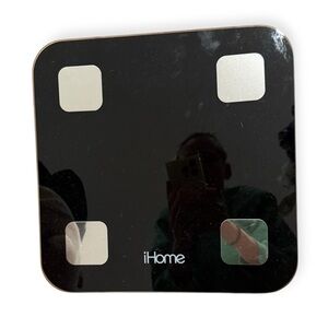 iHome Black and Silver Touch Sensitive Scale